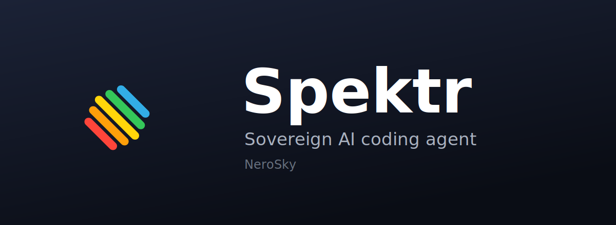 Spektr — a sovereign AI coding agent